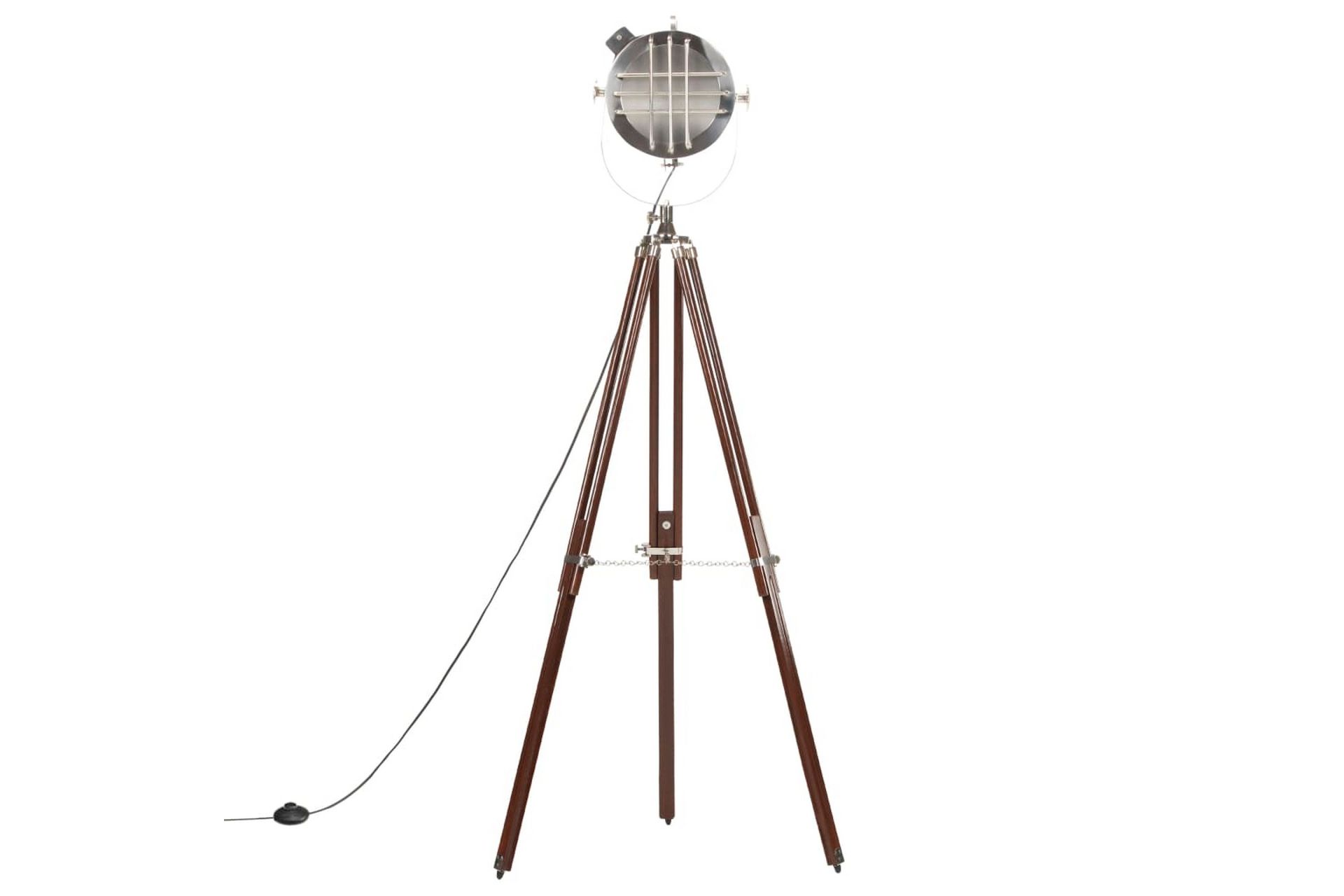 Gulvlampe med stativ heltre mango 180 cm - Belysning - Innendørsbelysning & Lamper - Gulvlampe