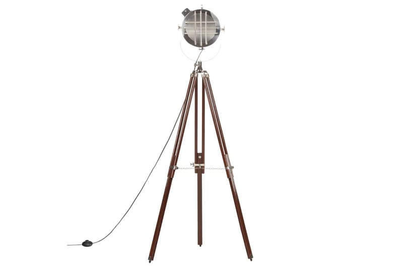 Gulvlampe med stativ heltre mango 180 cm - Belysning - Innendørsbelysning & Lamper - Gulvlampe