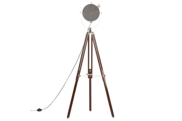 Gulvlampe med stativ heltre mango 180 cm - Belysning - Innendørsbelysning & Lamper - Gulvlampe