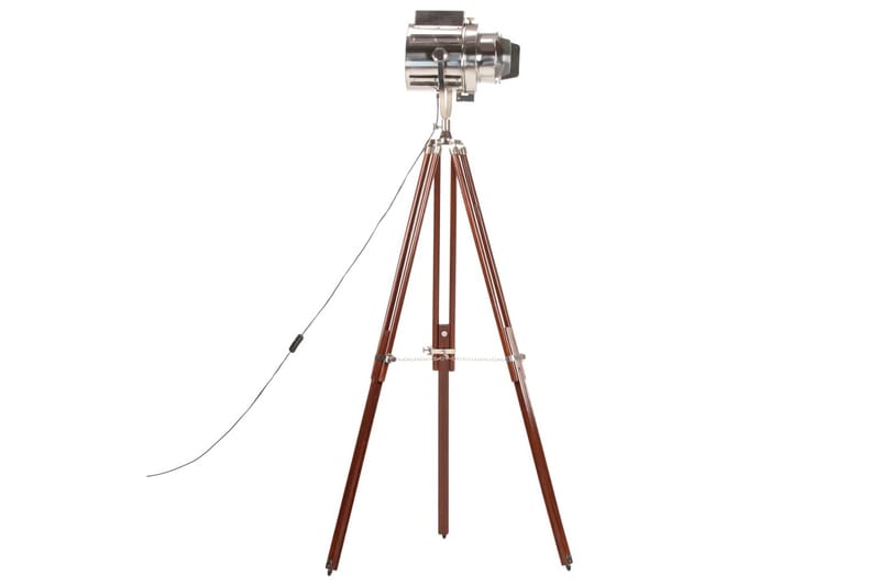 Gulvlampe med stativ heltre mango 180 cm - Belysning - Innendørsbelysning & Lamper - Gulvlampe
