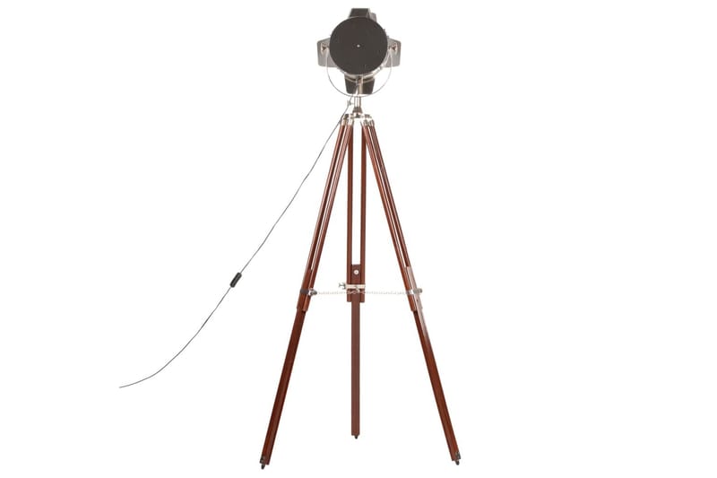 Gulvlampe med stativ heltre mango 180 cm - Belysning - Innendørsbelysning & Lamper - Gulvlampe