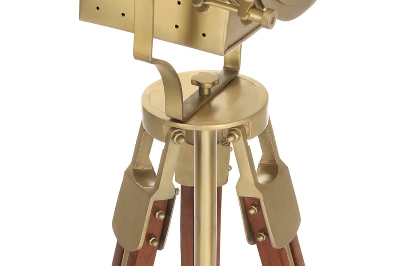 Gulvlampe med stativ heltre mango 193 cm - Belysning - Innendørsbelysning & Lamper - Gulvlampe