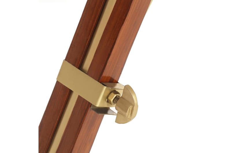 Gulvlampe med stativ heltre mango 193 cm - Belysning - Innendørsbelysning & Lamper - Gulvlampe
