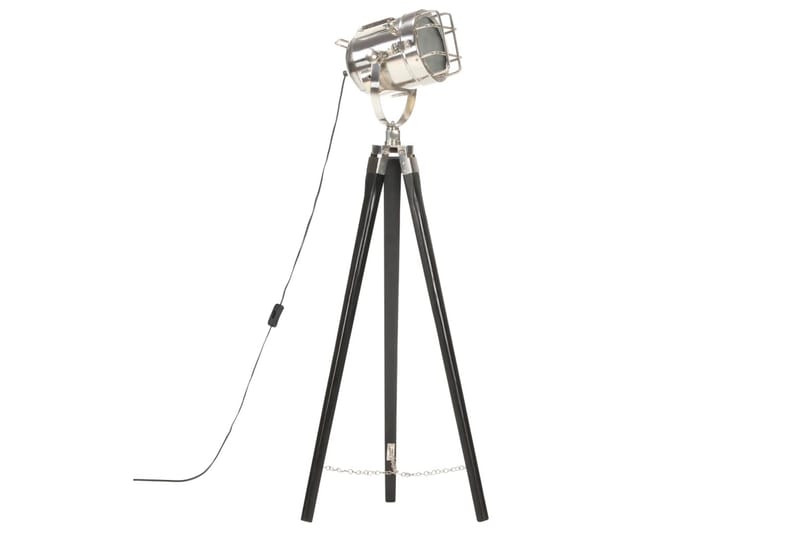 Gulvlampe med stativ heltre mango 97 cm svart - Belysning - Innendørsbelysning & Lamper - Gulvlampe