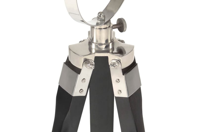 Gulvlampe med stativ heltre mango 97 cm svart - Belysning - Innendørsbelysning & Lamper - Gulvlampe
