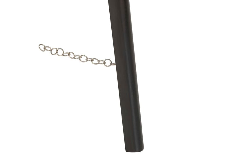 Gulvlampe med stativ heltre mango 97 cm svart - Soveromslampe - Stuelampe - Gulvlampe