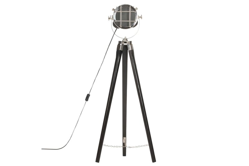 Gulvlampe med stativ heltre mango 97 cm svart - Belysning - Innendørsbelysning & Lamper - Gulvlampe