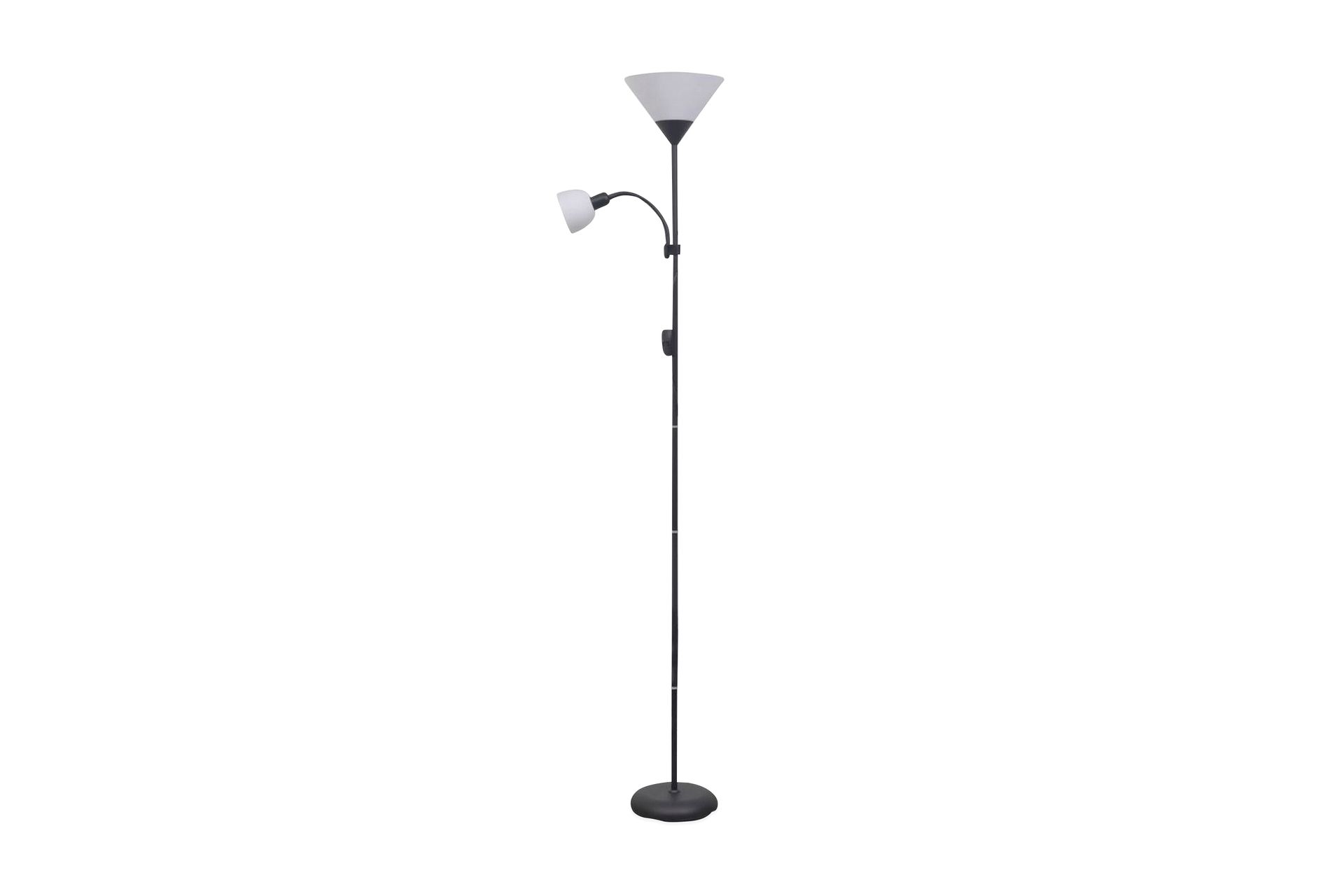 Gulvlampe svart - Belysning - Innendørsbelysning & Lamper - Gulvlampe