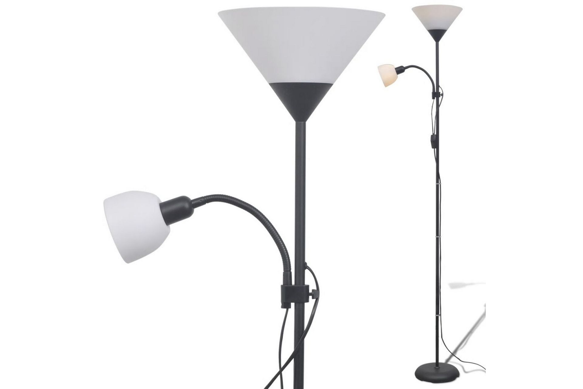 Gulvlampe svart - Belysning - Innendørsbelysning & Lamper - Gulvlampe