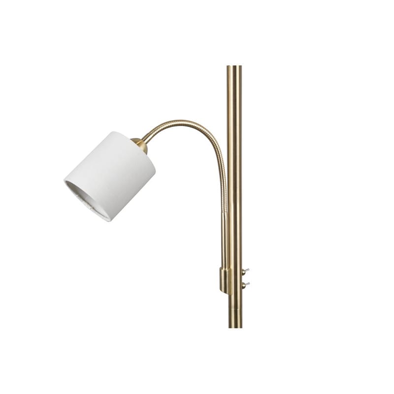 Gulvlampe Hotel - Matt messing - Belysning - Innendørsbelysning & Lamper - Soveromslampe