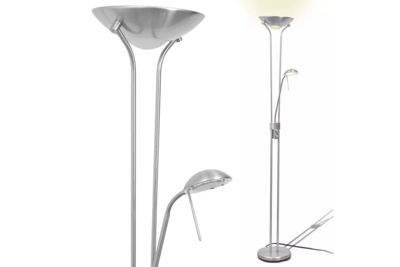 LED Gulvlampe m/dimmer 23 W - Belysning - Innendørsbelysning & Lamper - Gulvlampe - Uplight gulvlampe