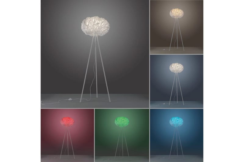 Gulvlampe Lolasmart Naomi - 47x140x47 cm - Belysning - Innendørsbelysning & Lamper - Soveromslampe