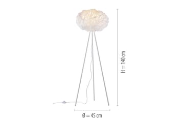 Gulvlampe Lolasmart Naomi - 47x140x47 cm - Belysning - Innendørsbelysning & Lamper - Soveromslampe