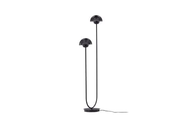 Lyckorna gulvlampe 120 cm - Svart - Belysning - Innendørsbelysning & Lamper - Gulvlampe - Toarmet gulvlampe
