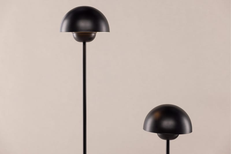 Lyckorna gulvlampe 120 cm - Svart - Belysning - Innendørsbelysning & Lamper - Gulvlampe - Toarmet gulvlampe