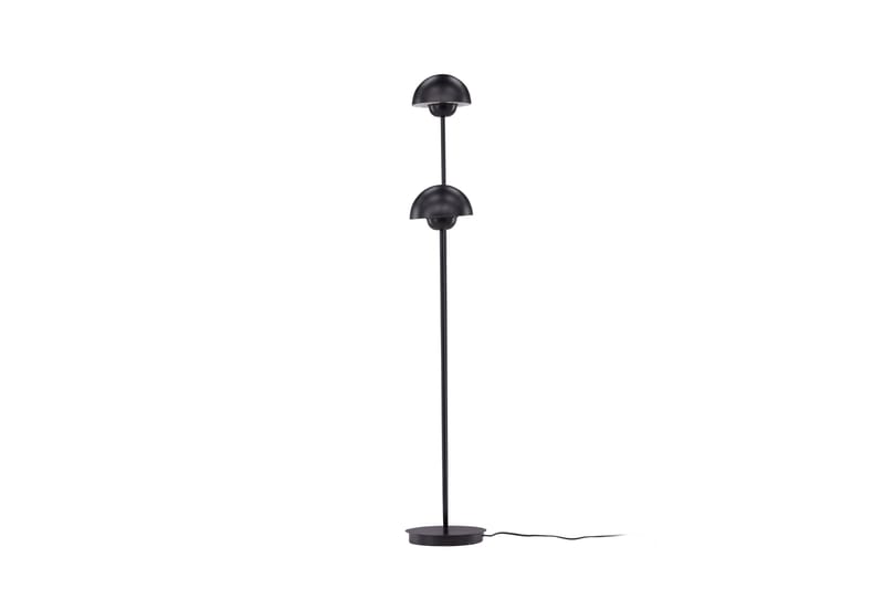 Lyckorna gulvlampe 120 cm - Svart - Belysning - Innendørsbelysning & Lamper - Gulvlampe - Toarmet gulvlampe