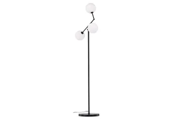 Marsan Gulvlampe 160 cm - Svart - Belysning - Innendørsbelysning & Lamper - Gulvlampe - Trearmet gulvlampe
