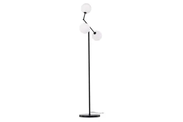 Marsan Gulvlampe 160 cm - Svart - Belysning - Innendørsbelysning & Lamper - Gulvlampe - Trearmet gulvlampe