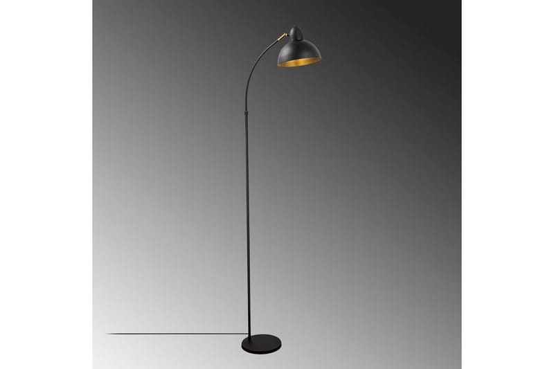 Gulvlampe Masatsune Svart / Antikk - Svart / Antikk - Belysning - Innendørsbelysning & Lamper - Soveromslampe