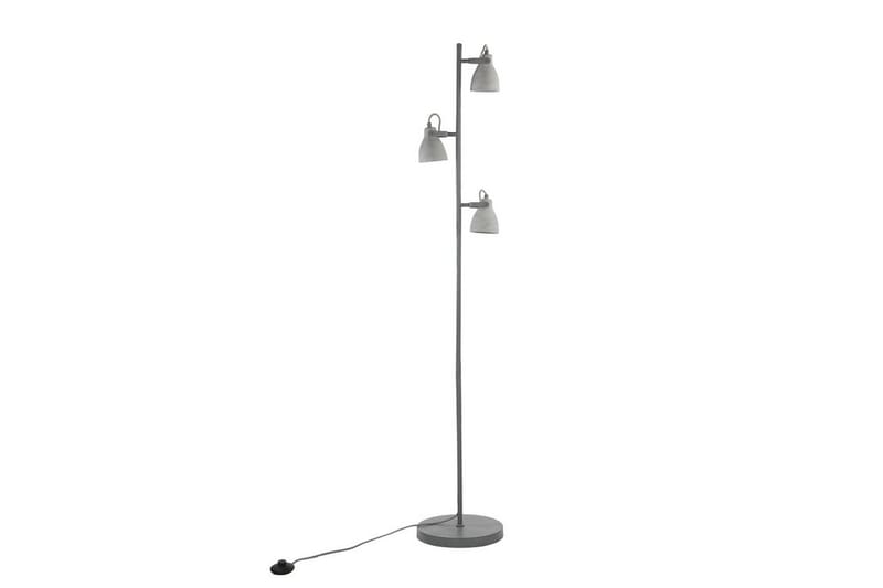 Mistago Gulvlampe 163 cm - Grå - Soveromslampe - Stuelampe - Gulvlampe