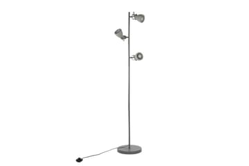 Mistago Gulvlampe 163 cm - Grå - Belysning - Innendørsbelysning & Lamper - Gulvlampe - Trearmet gulvlampe