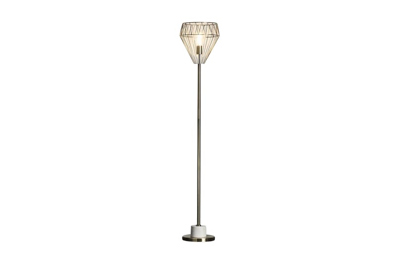 Mooni Gulvlampe 160 cm - Messing - Belysning - Innendørsbelysning & Lamper - Gulvlampe