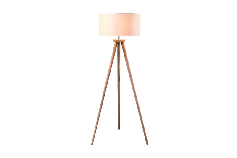 Nitra Gulvlampe 142 cm - Hvit - Belysning - Innendørsbelysning & Lamper - Gulvlampe