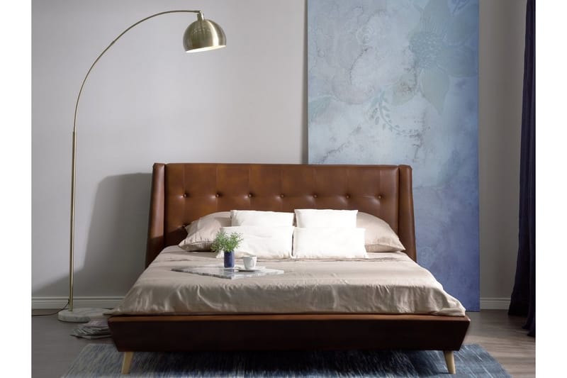 Paroo Gulvlampe 210 cm - Messing - Belysning - Innendørsbelysning & Lamper - Gulvlampe