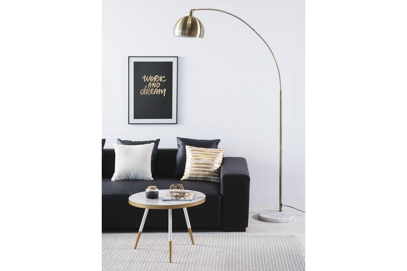 Paroo Gulvlampe 210 cm - Messing - Belysning - Innendørsbelysning & Lamper - Gulvlampe