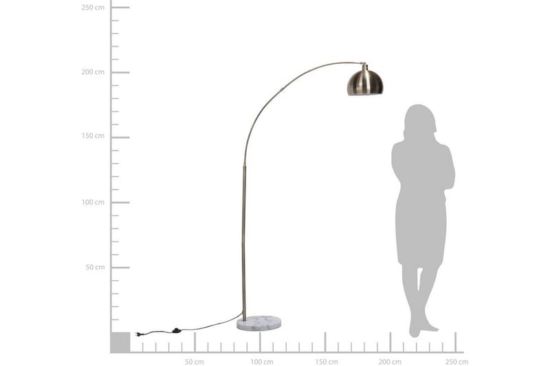 Paroo Gulvlampe 210 cm - Messing - Belysning - Innendørsbelysning & Lamper - Gulvlampe