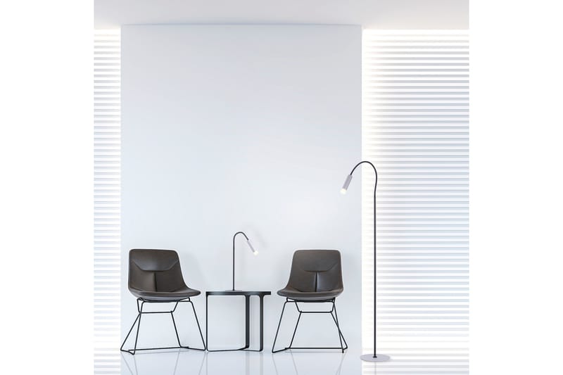 PURE-GEMIN gulvlampe - Grå - Belysning - Innendørsbelysning & Lamper - Gulvlampe