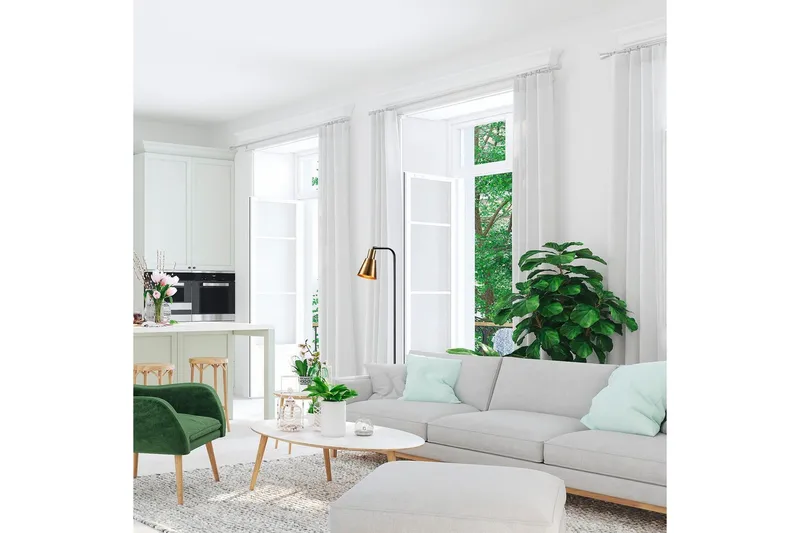 Gulvlampe Quintra Svart / Vintage - 30 x 22 cm - Belysning - Innendørsbelysning & Lamper - Soveromslampe