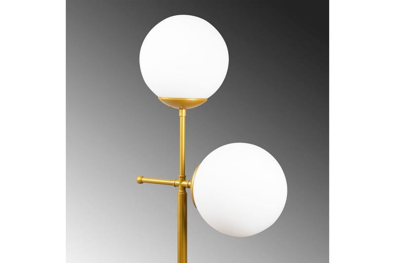 Gulvlampe Ranpal Gull - Gull - Belysning - Innendørsbelysning & Lamper - Soveromslampe