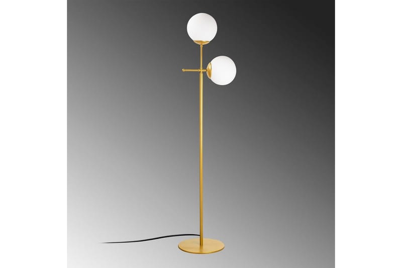 Gulvlampe Ranpal Gull - Gull - Belysning - Innendørsbelysning & Lamper - Soveromslampe