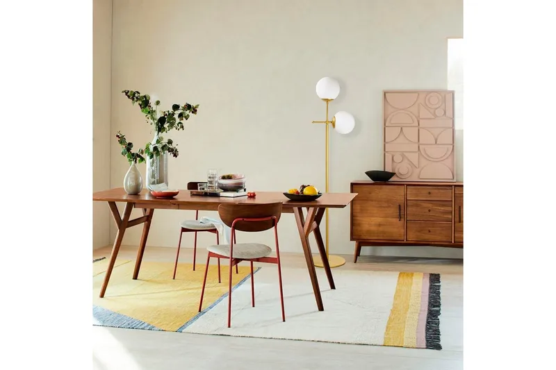 Gulvlampe Ranpal Gull - Gull - Belysning - Innendørsbelysning & Lamper - Soveromslampe