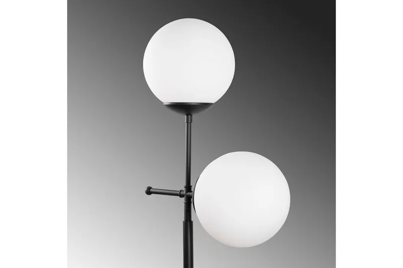 Gulvlampe Ranpal Svart - Svart - Belysning - Innendørsbelysning & Lamper - Soveromslampe