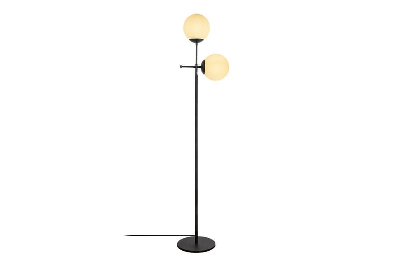 Gulvlampe Ranpal Svart - Svart - Belysning - Innendørsbelysning & Lamper - Soveromslampe