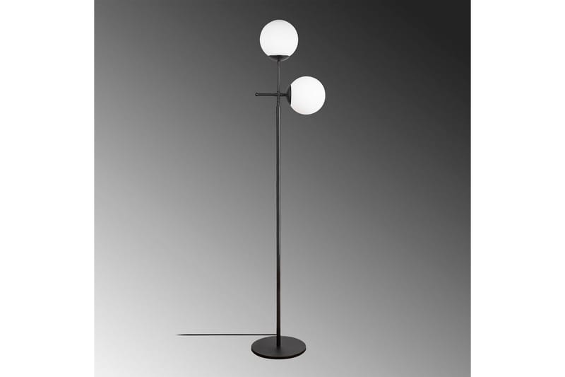 Gulvlampe Ranpal Svart - Svart - Belysning - Innendørsbelysning & Lamper - Soveromslampe