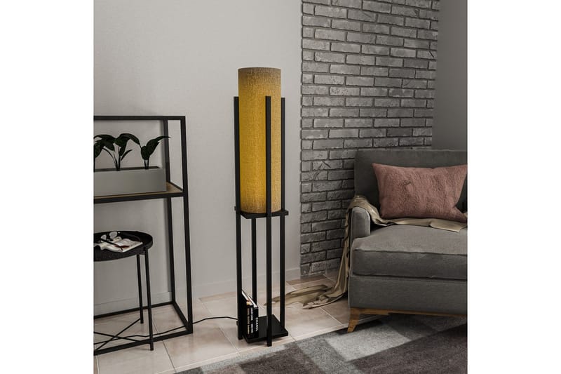 Gulvlampe Ratmompe (Hyllehøyde: 60 cm) Svart - Svart - Belysning - Innendørsbelysning & Lamper - Soveromslampe