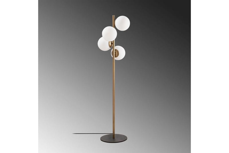 Gulvlampe Rysta Gull - Gull - Belysning - Innendørsbelysning & Lamper - Soveromslampe