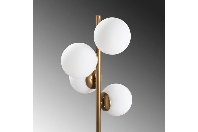 Gulvlampe Rysta Gull - Gull - Belysning - Innendørsbelysning & Lamper - Soveromslampe