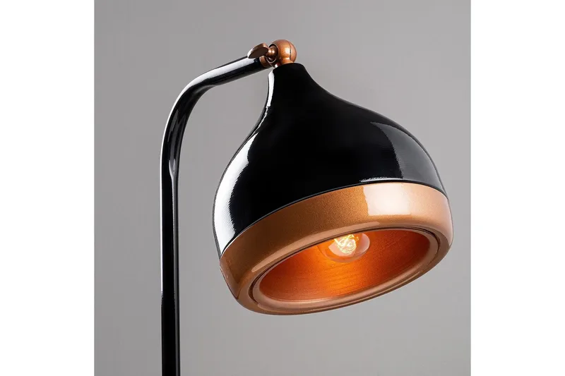 Gulvlampe Soodx Svart / Kobber - Kobber/Svart - Belysning - Innendørsbelysning & Lamper - Soveromslampe