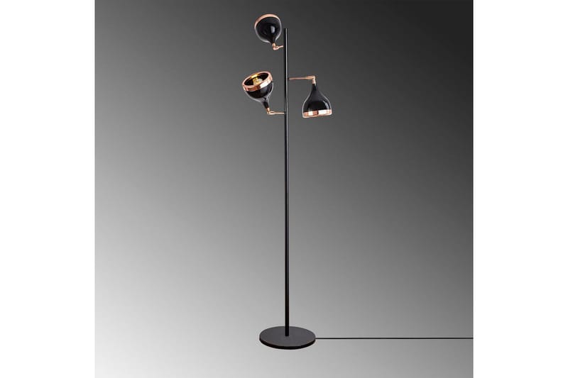 Gulvlampe Soodx Svart / Kobber - Kobber/Svart - Belysning - Innendørsbelysning & Lamper - Soveromslampe