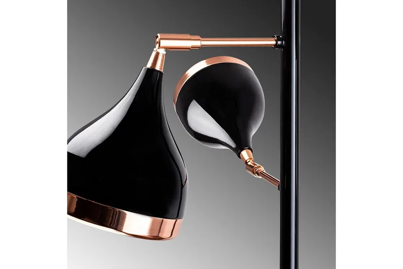 Gulvlampe Soodx Svart / Kobber - Kobber/Svart - Belysning - Innendørsbelysning & Lamper - Soveromslampe