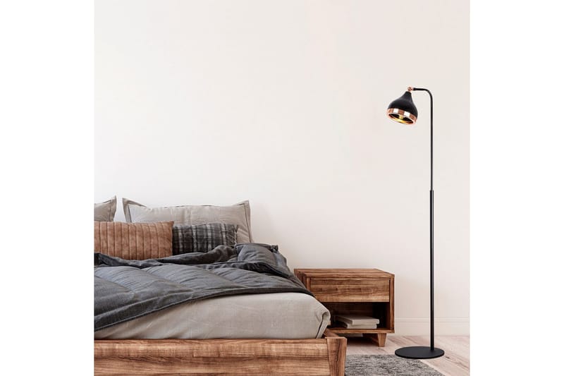 Gulvlampe Soodx Svart / Kobber - Kobber/Svart - Belysning - Innendørsbelysning & Lamper - Soveromslampe