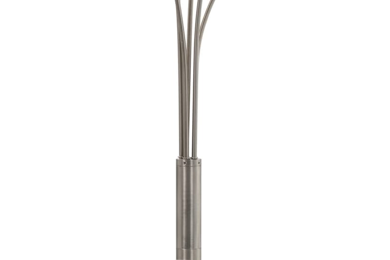 Stående lampe 200 cm 5 x E14 sølv - Silver - Belysning - Innendørsbelysning & Lamper - Gulvlampe - Femarmet gulvlampe