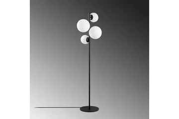 Gulvlampe Subin Svart / Hvit - Svart / Hvit - Belysning - Innendørsbelysning & Lamper - Soveromslampe