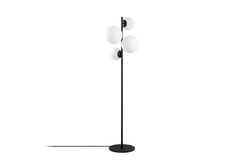 Gulvlampe Subin Svart / Hvit - Svart / Hvit - Belysning - Innendørsbelysning & Lamper - Soveromslampe