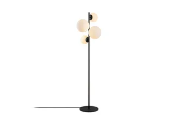Gulvlampe Subin Svart / Hvit - Svart / Hvit - Belysning - Innendørsbelysning & Lamper - Soveromslampe