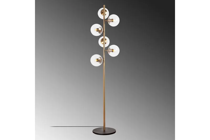 Gulvlampe Subin Vintage Transparent - Vintage Transparent - Belysning - Innendørsbelysning & Lamper - Soveromslampe